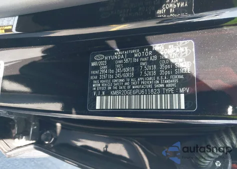 2023 Hyundai Palisade Sel z USA, uszkodzony, nr VIN KM8R2DGE6PU611823